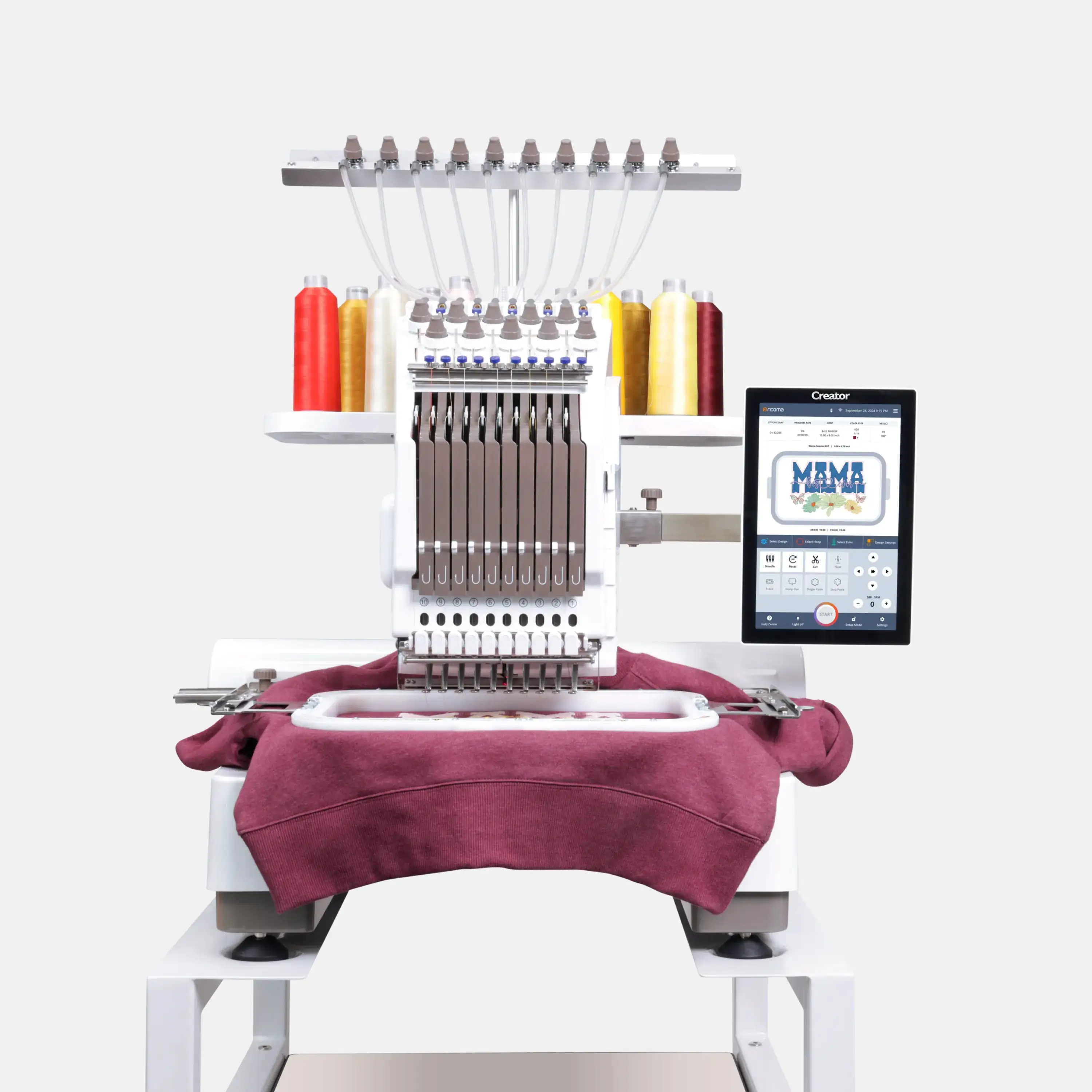 Single Head Embroidery Machines